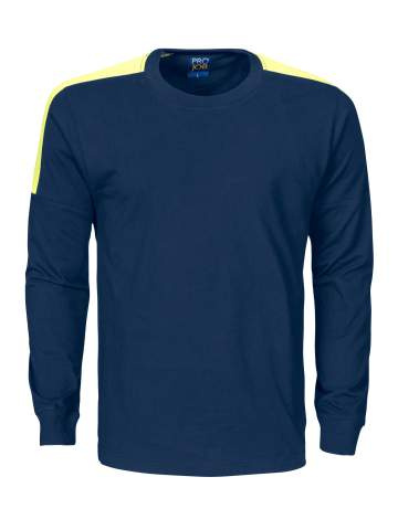 2020 LONG SLEEVED – T-särk, Merepunane/kollane – ProJob (1)