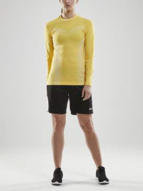 Pro Control Seamless – spordisärk (naistele), Rootsi Kollane - Craft (4)