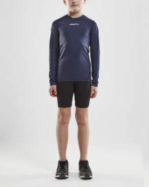 Võime Compression Long Sleeve Jr, Merevägi - Craft (4)