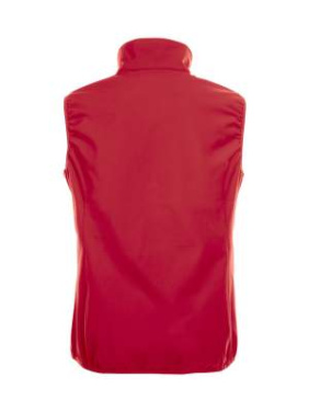 Basic Softshell Ladies – vest, punane – Clique (2)