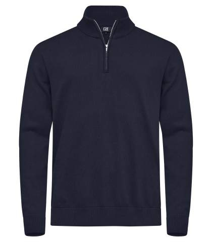Oakville Half Zip – kampsun (meestele), Tume merevägi - Cutter & Buck (1)