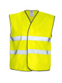 6703 EN ISO 20471 CLASS 2 – vest, Kollane