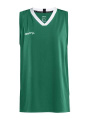 Basket 2.0 – varrukateta särk (lastele), Meeskond Green