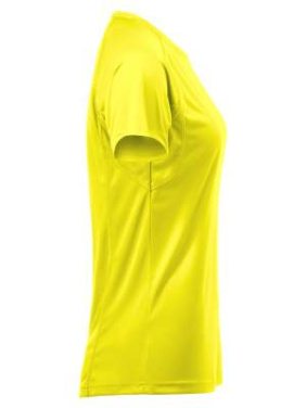 Premium Active-T – T-särk (naistele), nähtavus kollane - Clique (4)