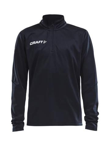 Progress Halfzip LS – T-särk (lastele), Must - Craft (1)
