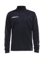 Progress Halfzip LS – T-särk (lastele), Must