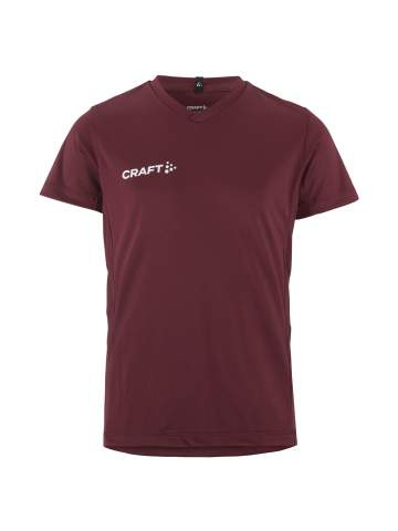 SQUAD GO SOLID – spordisärk (lastele), Maroon - Craft (1)