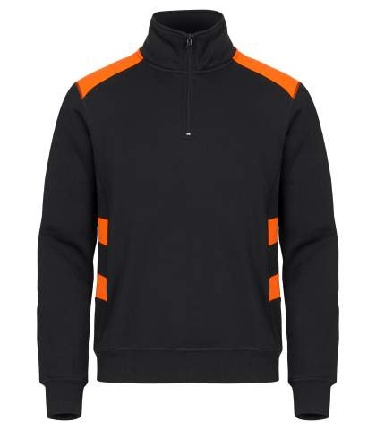 Ambition Half Zip – pusa, Visib Orange - Clique (1)