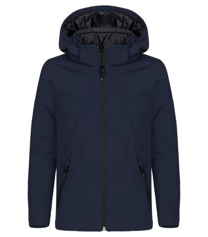 Padded Softshell – kapuutsiga pusa (lastele), Merevägi - Clique (1)