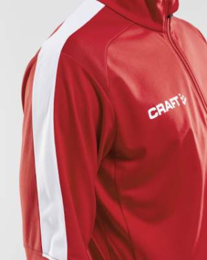 Progress Halfzip LS – T-särk (meestele), Helepunane - Craft (4)