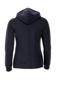 Classic Hoody – täispika lukuga pusa (naistele), tume merevägi - Clique (2)