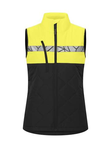 7701 – vest (naistele), Must/kollane - ProJob (1)