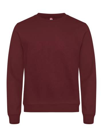 Basic – ümmarguse kaelusega pusa, Burgundia - Clique (1)