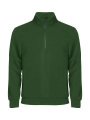 Basic Half Zip – pusa, pudel roheline
