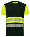 6020 EN ISO 20471 CLASS 1 – T-särk, Kollane/must