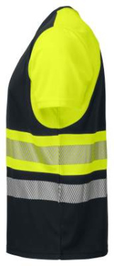 6020 EN ISO 20471 CLASS 1 – T-särk, Kollane/must – ProJob (3)