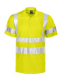 6011 PIQUÉ EN ISO 20471 KLASS 3, Kollane