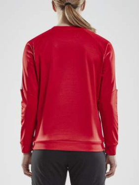 Progress R-Neck – kampsun (naistele), Helepunane/valge - Craft (3)