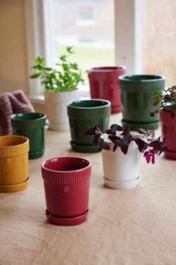Elise pot medium – lillepott - Sagaform, Bordoopunane (3)