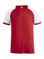 Raglan-T – T-särk, punane/valge