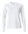 Basic-T L/S – T-särk (naistele), valge