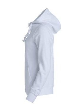 Basic Hoody – täispika lukuga pusa (naistele), valge - Clique (3)