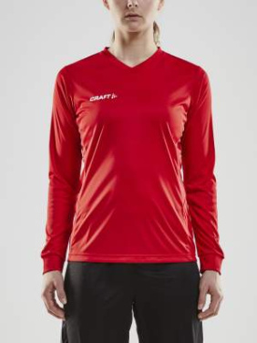 Squad Go Solid LS – spordisärk (naistele), Helepunane - Craft (2)
