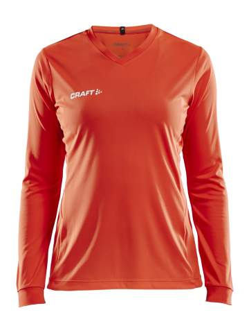 Squad Go Solid LS – spordisärk (naistele), Kokteil - Craft (1)