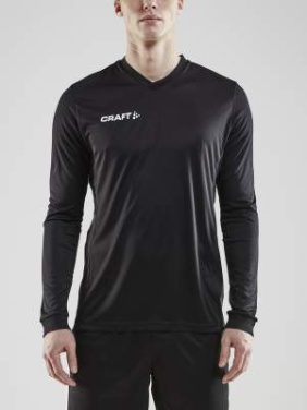 Squad Go Solid LS – spordisärk (meestele), Must - Craft (2)
