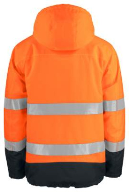 6441 PADDED FUNCTIONAL EN ISO 20471 CLASS 3 – jope, Oranž/must – ProJob (2)