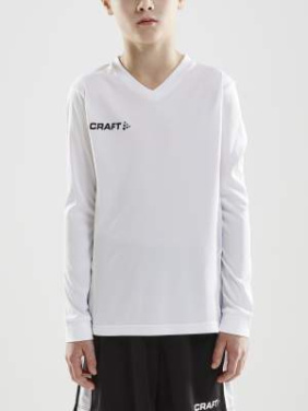 Squad Go Solid LS – spordisärk (lastele), Valge - Craft (2)