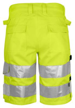 6536 EN ISO 20471 CLASS 2/1 – lühikesed püksid, Kollane/must – ProJob (2)