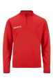 Evolve 2.0 Half zip – kampsun (lastele), Helepunane