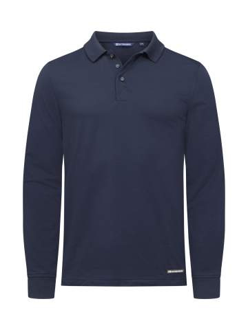 Advantage Long Sleeve – polosärk (meestele), Tume merevägi - Cutter & Buck (1)