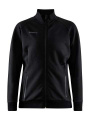 CORE Soul – täispika lukuga jope (naistele), Must