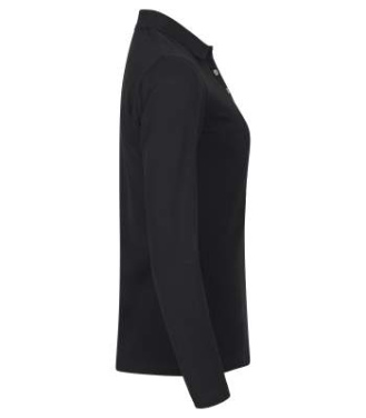 Stretch Premium L/S – polosärk (naistele), Must - Clique (4)