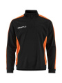 Evolve 2.0 Contrast Half Zip – kampsun (lastele), Must/oranž