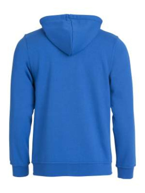 Basic Hoody – täispika lukuga pusa, kuninglik sinine – Clique (2)
