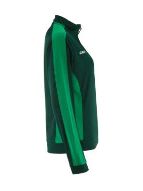 Evolve 2.0 Contrast Half Zip – kampsun (naistele), Metsa/meeskonna roheline - Craft (3)