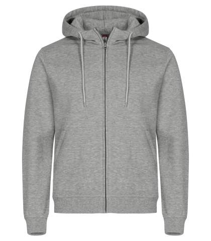 Miami Hoody – täispika lukuga pusa, Hall Mélange – Clique (1)