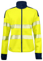 6111 EN ISO 20471 CLASS 3/2 – pusa (naistele), Kollane/merepunane