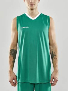 Basket 2.0 – varrukateta särk (meestele), Meeskond Green - Craft (2)