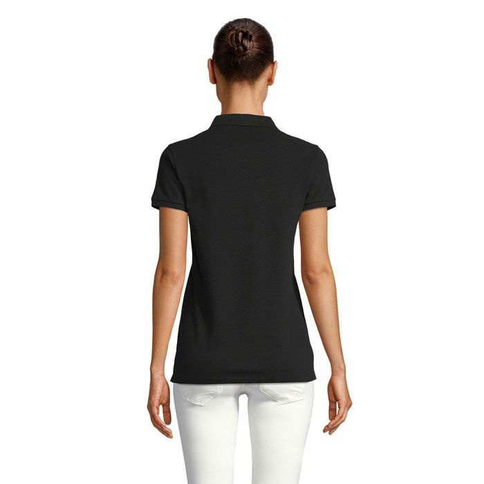 OWEN NAISTE POLO SÄRK 215, Sügavmust, S, tootepilt (1)