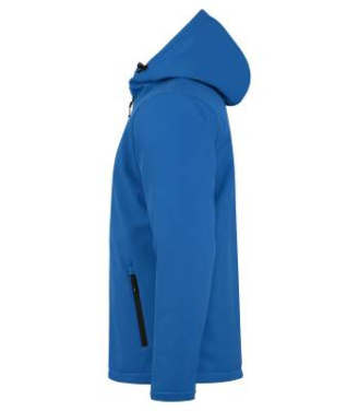 Padded Softshell – kapuutsiga pusa, Royalblue – Clique (3)