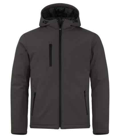 Padded Softshell – kapuutsiga pusa, Tumehall – Clique (1)
