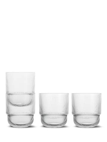 Blanka drinking – joogiklaas, 4 tk - Sagaform (1)