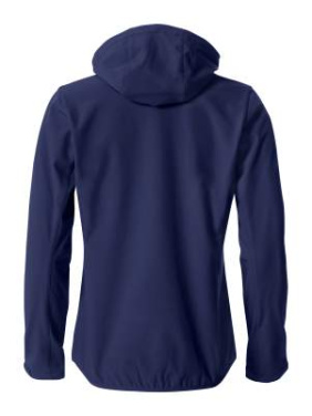 Basic Softshell Ladies – kapuutsiga pusa, tume merevägi – Clique (2)
