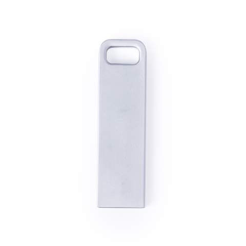 USB-mälupulk Ditop 16GB, Hõbedane mat – Makito