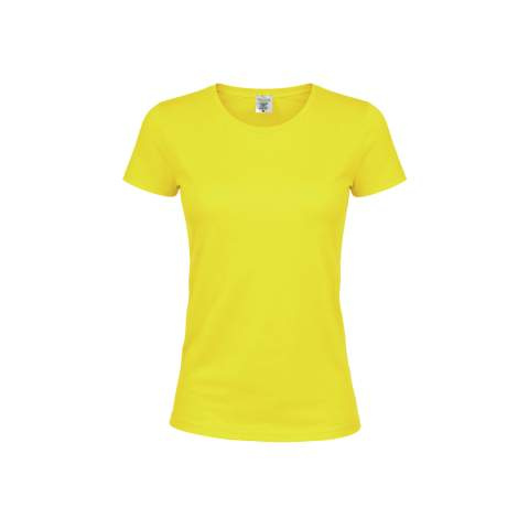Naiste värviline T-särk "keya" WCS180, Kollane – KEYA