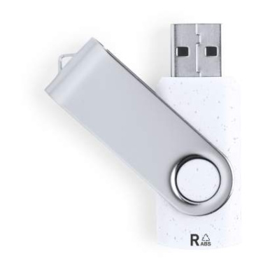 USB-mälupulk Kursap 16GB, Valge – Makito (3)